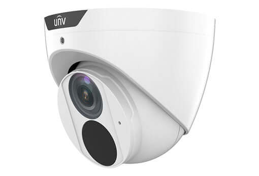 UNV Prime-I Series IP Camera White AI 8MP 4K Turret 2.8MM Light Hunter | IPC3618SB-ADF28KM-I0-S2 | CCTVMASTERS.COM.AU
