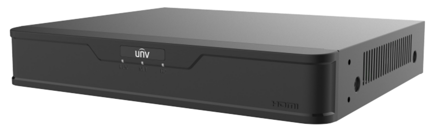 UNV Easy 4CH, AI Uniview NVR301-04B-P4-IQ 4ch, upto 12MP NVR 4xPOE