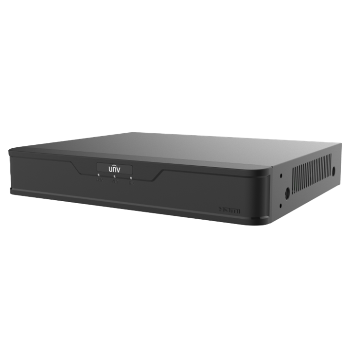 UNV Easy 4CH, AI Uniview NVR301-04B-P4-IQ 4ch, upto 12MP NVR 4xPOE