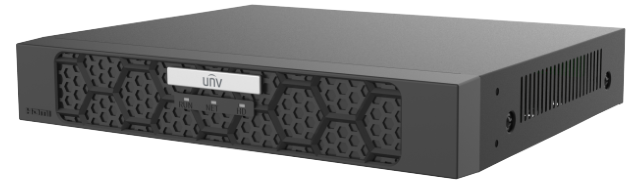 UNV NVR502-08B-P8-IQ, 8CH AI NVR Up to 12MP 8xPoE