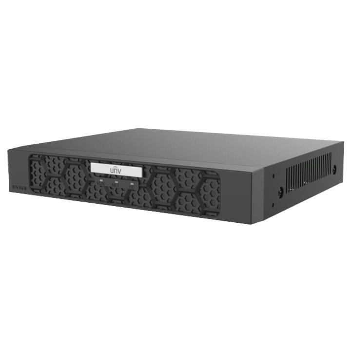 UNV Prime 4CH, AI Uniview NVR501-04B-P4-IQ 4ch, upto 16MP NVR 4xPoE