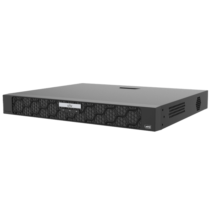 Uniview 16Ch NVR502-16B-P16-IQ, Prime AI NVR Up to 16MP 160MBPS 16xPoE