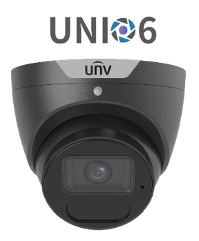 UNV 6MP IPC3616SS-ADF28K-I1 Intelligent LightHunter IR Fixed Eyeball Network Camera