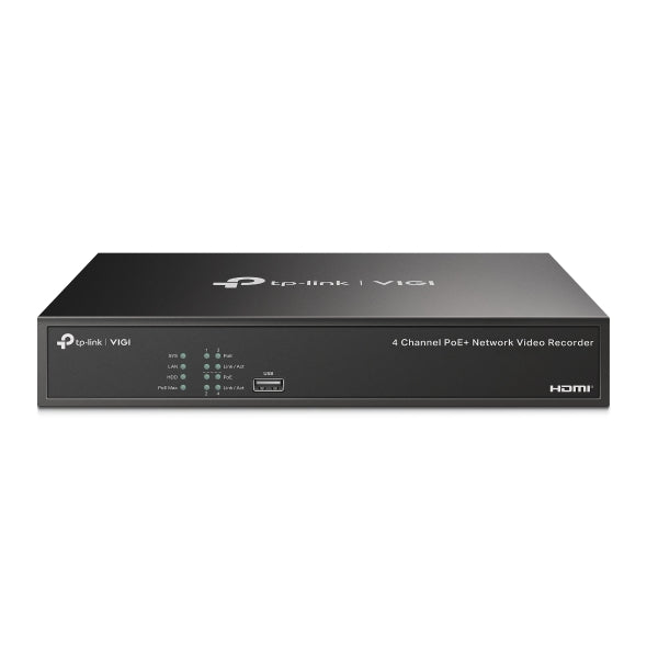 TP-Link NVR 4CH PoE+ VIGI Network Video Recorder