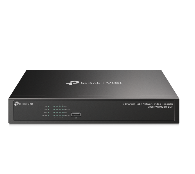TP-Link NVR 8CH PoE+ VIGI Network Video Recorder