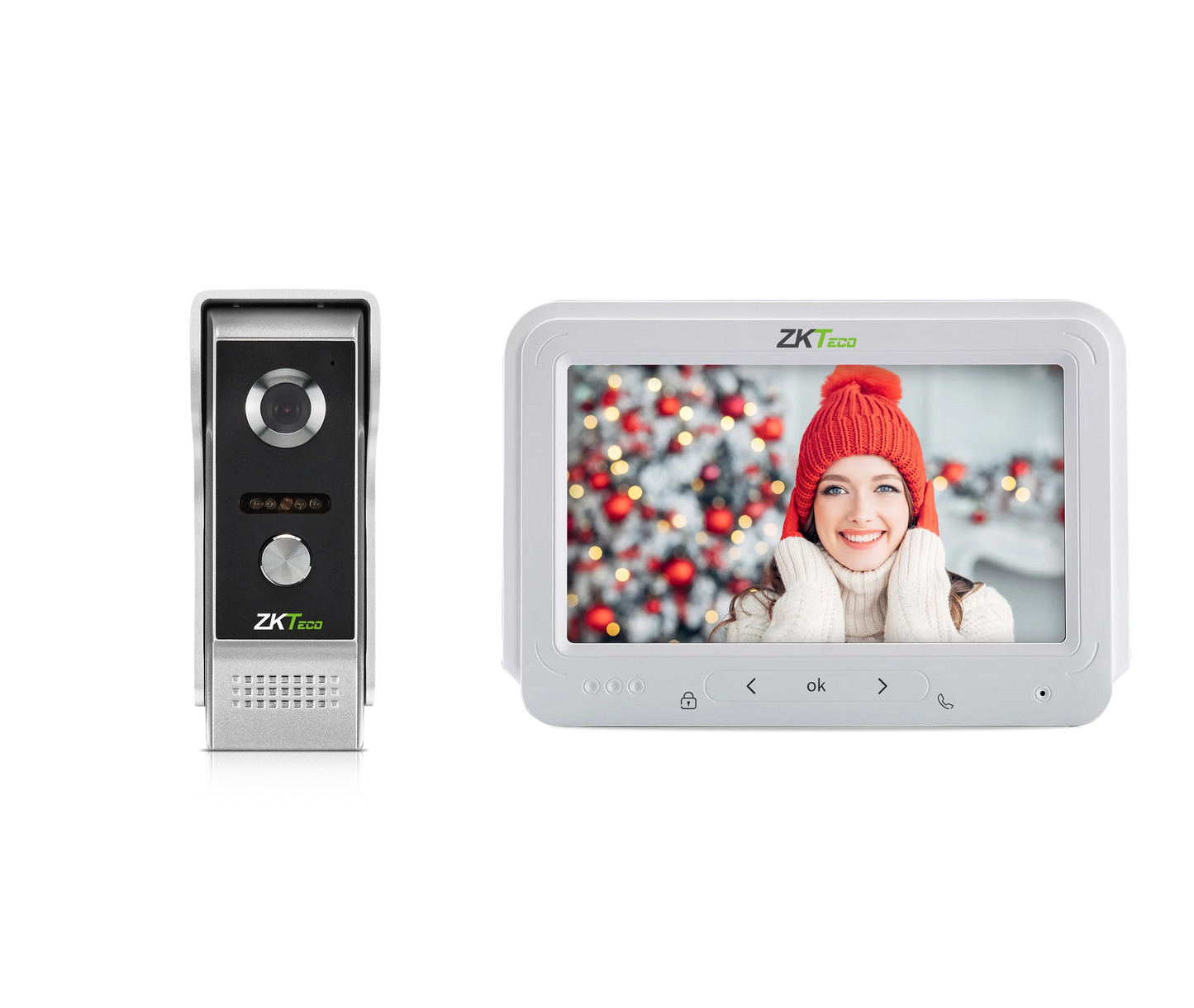 ZKTeco VK07-A50L Kit, 4-Wire Intercom Kit