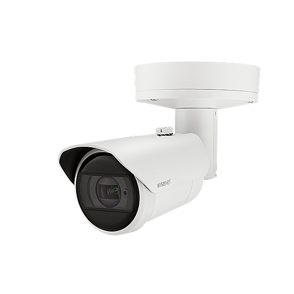 Hanwha Wisenet X-CORE 6MP H.265 NW IR Bullet AI Camera
