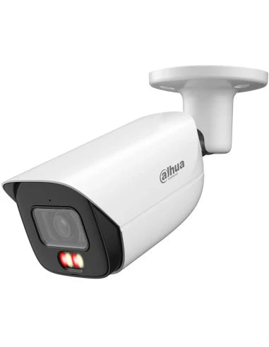Dahua DH-IPC-HFW3467E-AS-IL-ANZ, 4MP Wizsense IP Bullet Camera with IR, Warm LED 50m, Fixed Lens 2.8mm