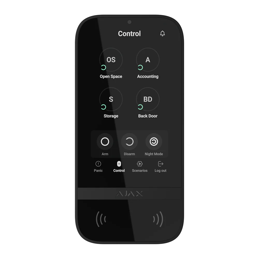 Ajax Wireless Touchscreen KeyPad