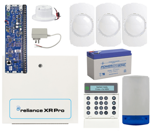 Hills Security Alarm System Reliance XR Pro kit with Guardall