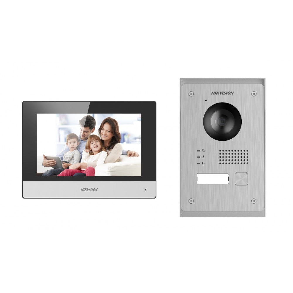 Hikvision DS-KIS703Y-P Video Intercom Two-Wire and Wi-Fi Kit
