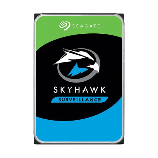 Surveillance Hard Drive Seagate SkyHawk featuring advanced technology for reliable monitoring and storage.
