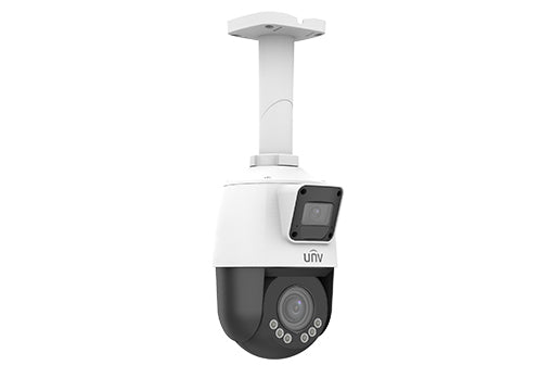 UNV PTZ 2X2MP 4x Active Deterrence Dual Lens Light Hunter IP + White LED 50M
