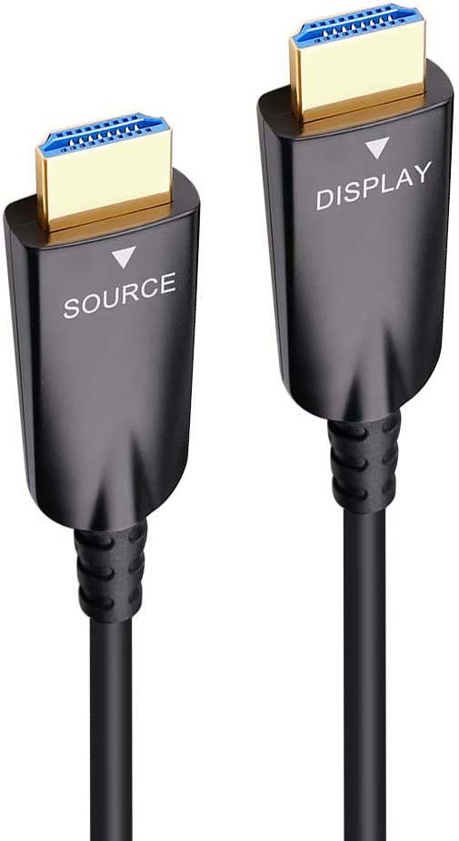 Fiber Optic HDMI Cable 4K 60Hz Ultra HD Video 3D ARC HDCP CEC High Speed Male to Male Type A
