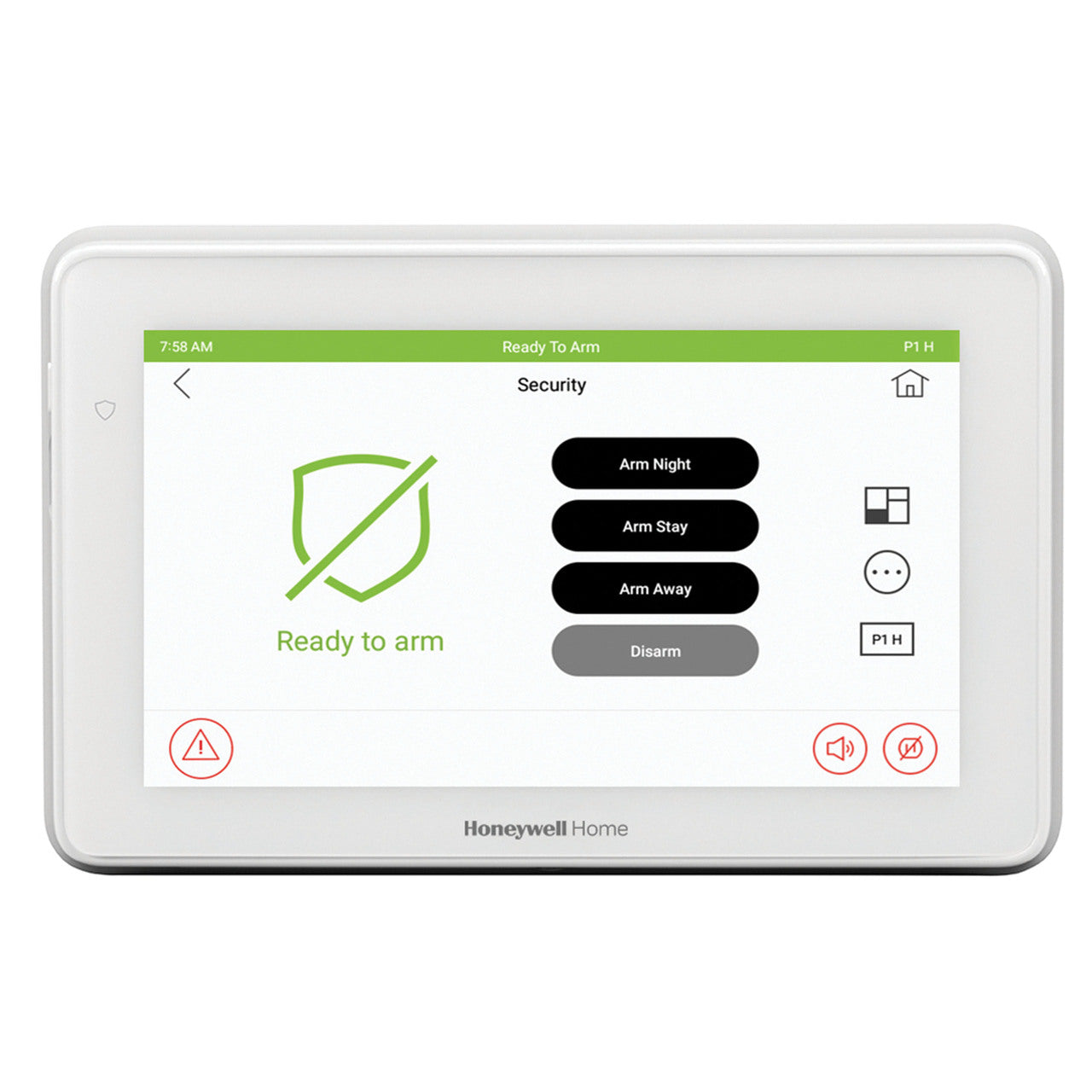 Resideo 7" Col Touchscreen Keypad With Voice Annunciation