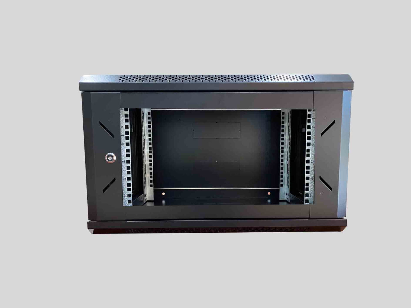 6RU 19'' Wall Mount Cabinet, W600 x D600mm x H370mm.