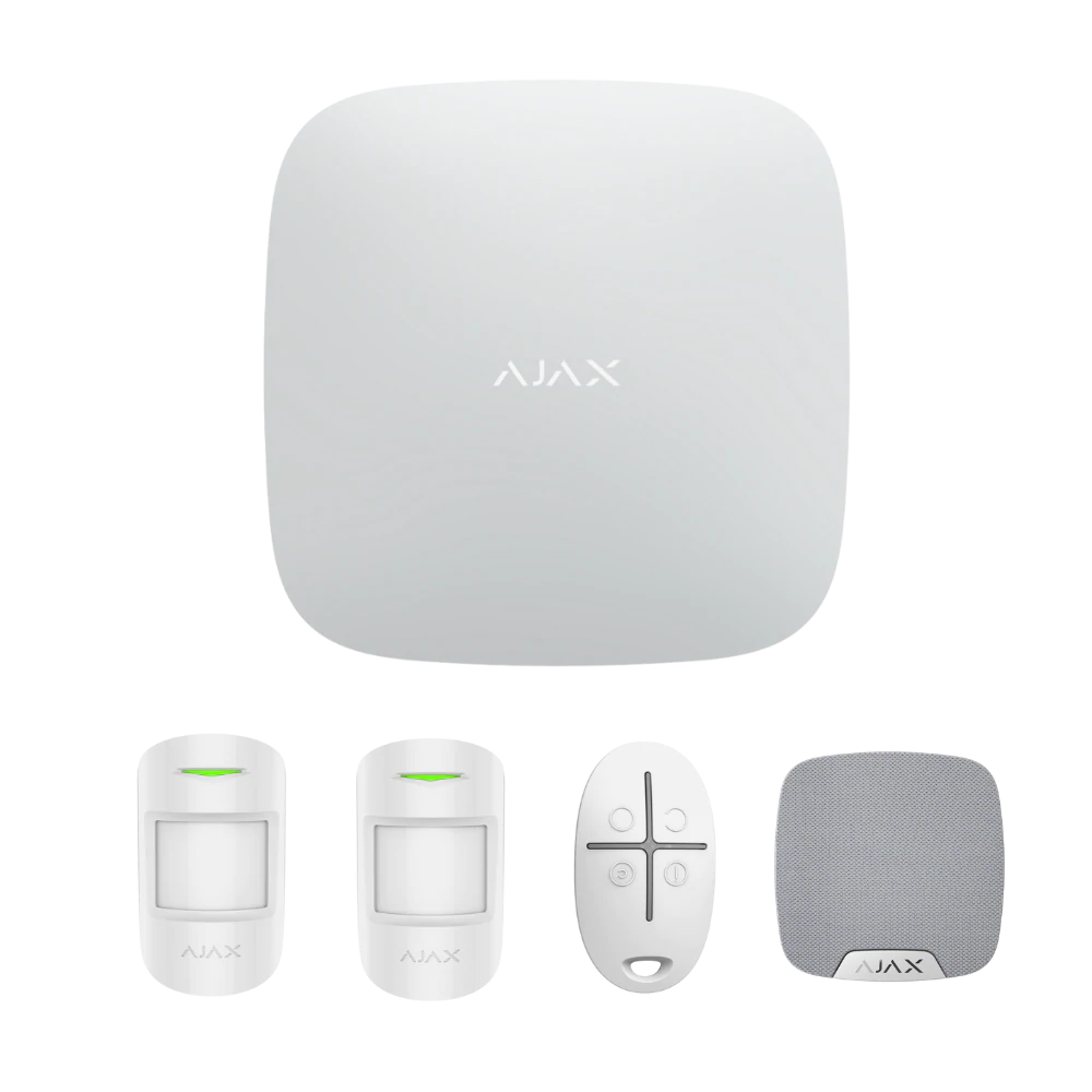 Ajax Wireless Alarm Starter kit AJAX80001 White