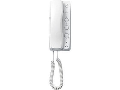 Aiphone GT Series 2-Wire Intercom Audio Handset White Apartment Plastic