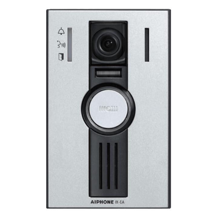Aiphone IX Series IP Intercom 1 Button Video Door Station Mechanical Button 1.23MP Plastic