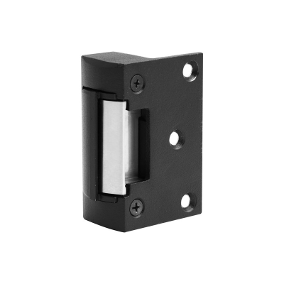 Trimec ES150 Series Standard Elec Strike Blk/Sil Non Monitored 680kg H/Force Fail Safe/Fail Secure