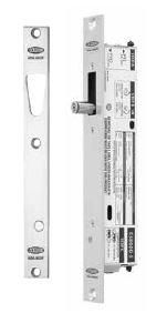 Lockwood ASAES8100 Padde Series Slimline Electric V-Lock Silver monitored 1000kg holding force