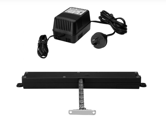 Assa Abloy Electric Window Elevation Opener Kit Blk 9Kg Open/Close Force 220Kg 65DB