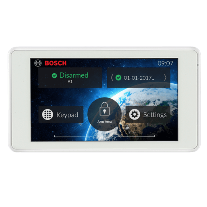 Bosch IUI-SOL-TS5 Solseries 5" T/screen Graphic LCD White T/to arm