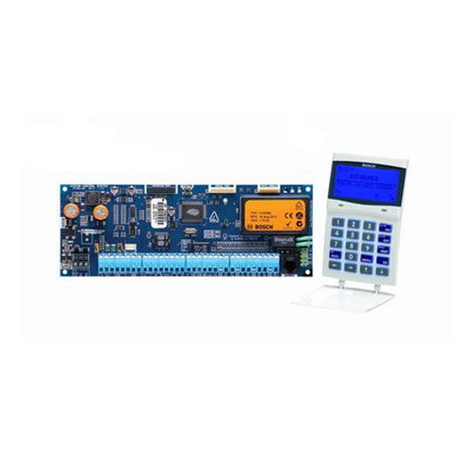 Bosch Alarm Kit, Bosch CC610GWP SOL6000 Control Panel PCB (CC600PB) + White Smart Prox Keypad (CP722B) Integrated Proximity Reader Alphanum
