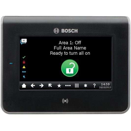 Bosch B942W SDI2 touchscreen keypad
