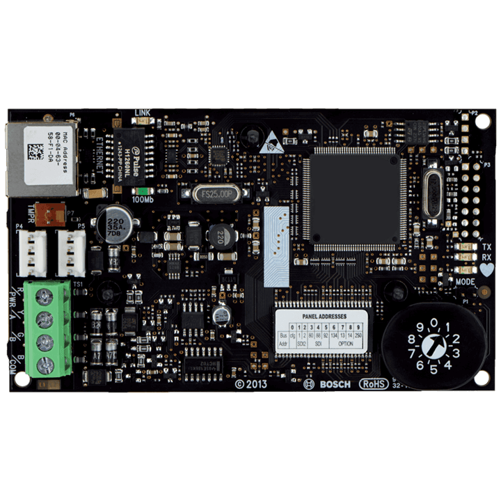 Bosch B426-M Ethernet Module IP, SOL2000/3000/4000 ETHERNET COMMUNICATION MODULE IP COMMUNICATIONS SUITS SOL2000/3000/4000 PANELS