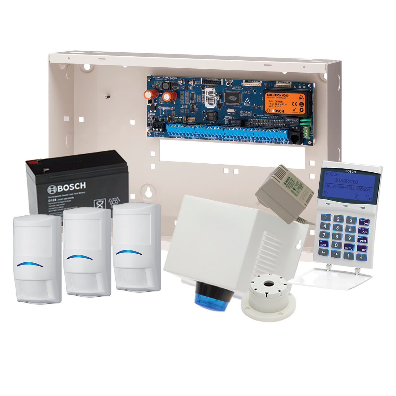 Bosch Alarm Kit, K6000-PRX-3TP 6000 Kit PRX Keypad 3XTRITECH PRO