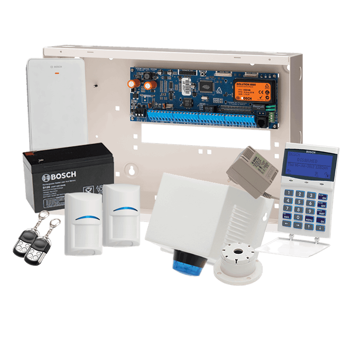 Bosch Alarm Kit, K6000-GFX-2WP-F 6000 Kit GFX Keypad 2X Wireless PIR PK/FOB