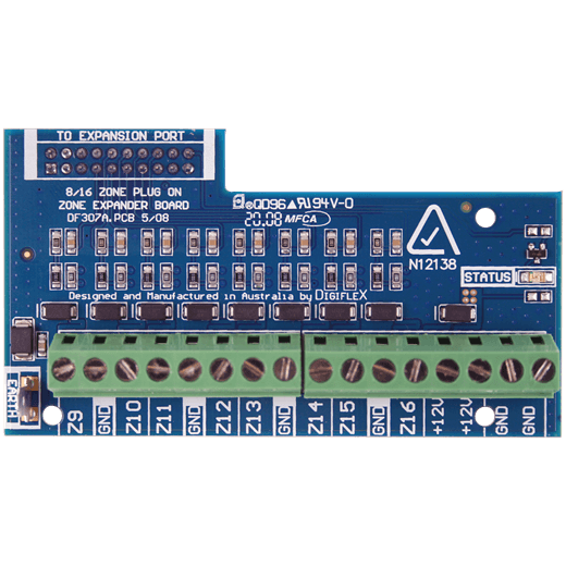 Bosch CM707B sol6000 8/16 zone expander plugs on to CM705PB universal expander sol6000