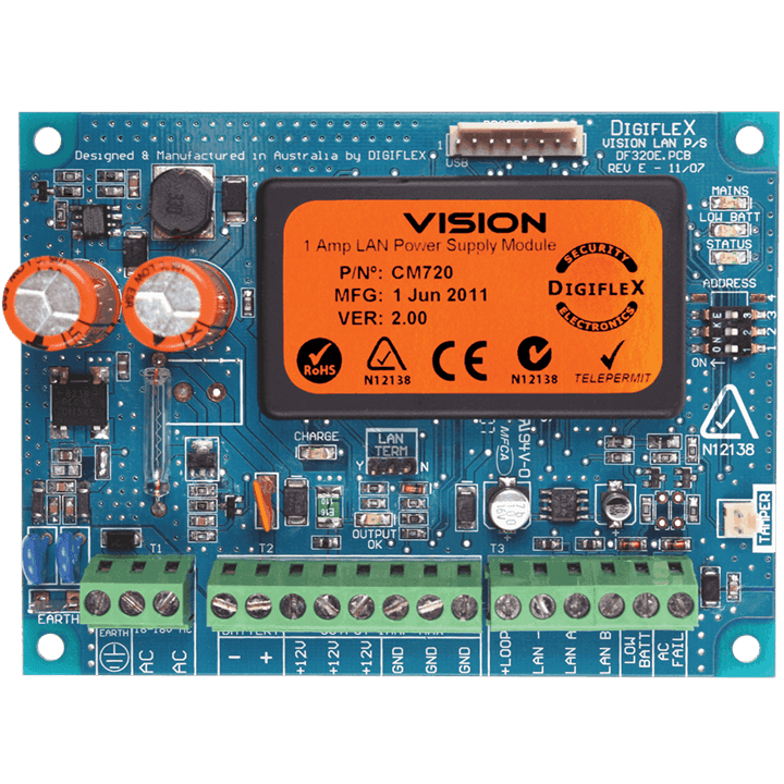 Bosch CM720B Sol6000 Lan Power Supply 1A