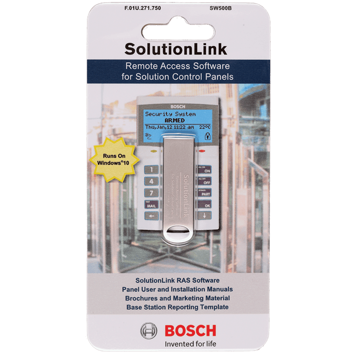 BOSCH SW500B solution link Ras Programming software