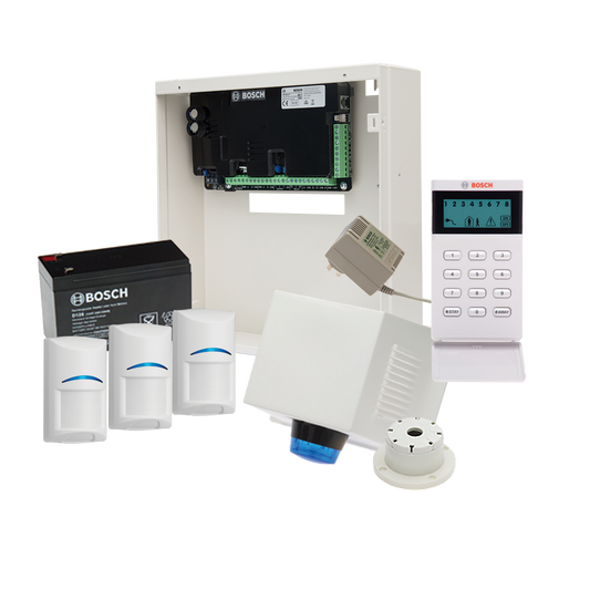 Bosch Alarm Kit, S3K-LCD-PIR-3 Solution 3000 With 3 PIR + Icon Codepad+BOSCH7000