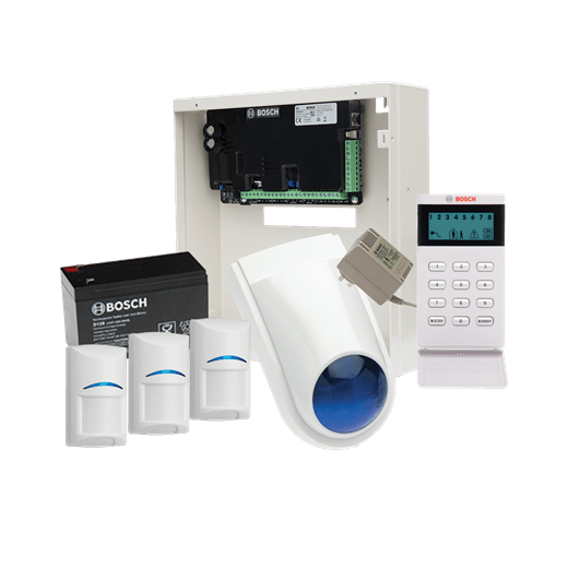 Bosch Alarm Kit, S3K-LCD-TRI-3 Solution 3000 With 3 Tritech + Icon Codepad + BOSCH7015