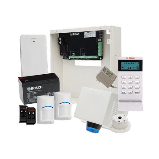 Bosch Alarm Kit, S3K-LCD-WPI-2 Solution 3000 With 2 Wireless PIR + Icon Codepad+BOSCH7000