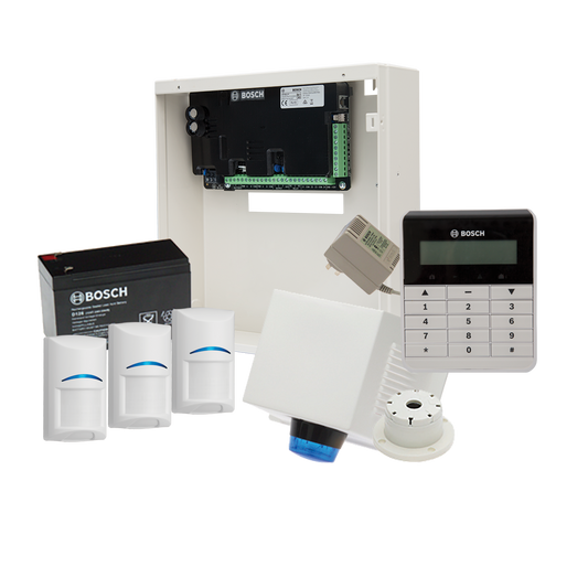 Bosch Alarm Kit, S3K-AN-PIR-3 Solution 3000 With 3 PIR + Text Codepad