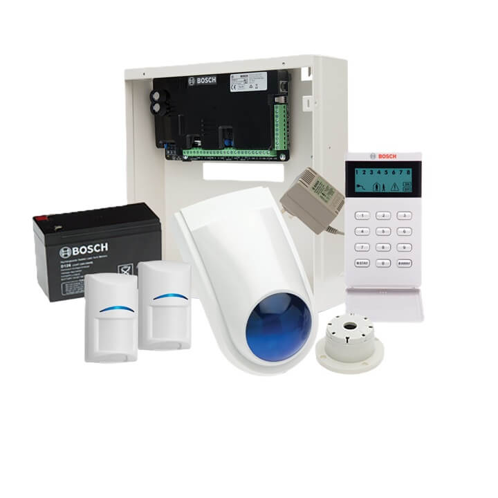 Bosch Alarm Kit, S2K-LCD-PIR-2 Solution 2000 With 2 Pet PIR + Icon Codepad+BOSCH7015
