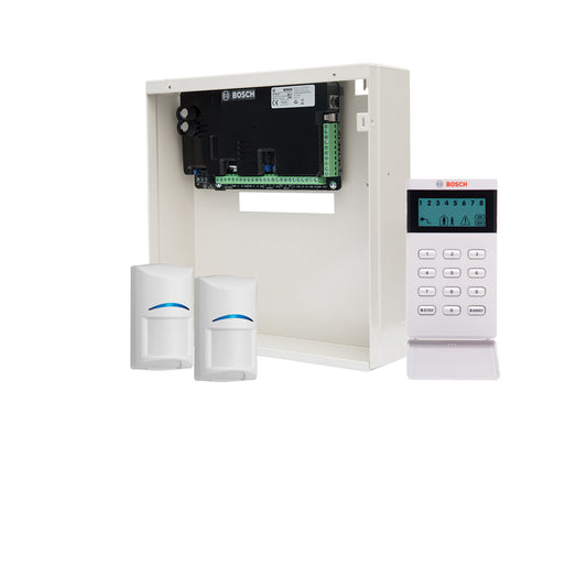Bosch Alarm Kit, Solution 2000 PCB W/Keypad/Enclosure/2XPIR Sensors (No Battery Siren)