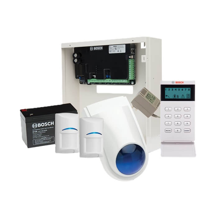 Bosch Alarm Kit, S2K-LCD-TRI-2 Solution 2000 With 2XTRITECH+ICON Codepad+BOSCH7015