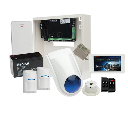 Bosch Alarm Kit, Bosch 3000 Wireless Kit 5″ Touch Screen (IUI-SOL-TS5) 1 X Wless Receiver (B810) 2 X WLE