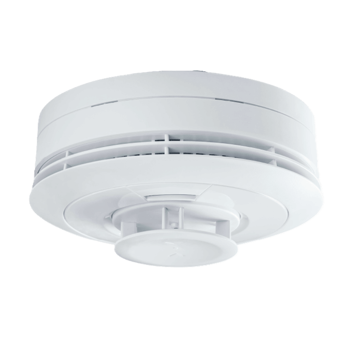 Bosch RFSM2-A wireless Smoke and Heat Detector, W/LESS SMOKE/HEAT DETECTOR, PHOTOELECTRIC, LED INDICATOR, 433.42 MHZ 115DIAx59H (MM) (INCLUDES MOUNTING SCREWS & WALL ANCHORS)