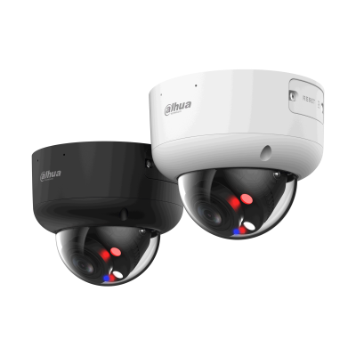 Dahua 8MP Smart Dual Illumination Active Deterrence Dome WizSense Network Camera V3.0 8MP Full-color Motorised