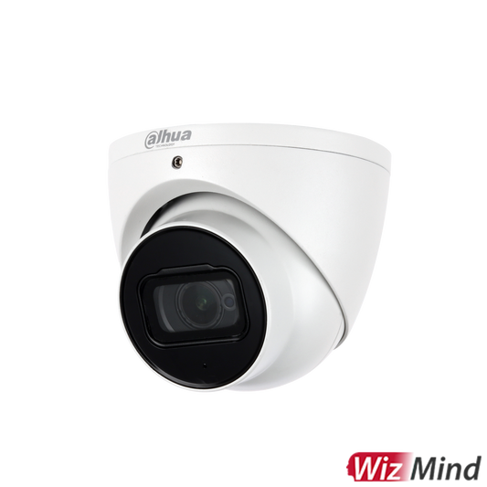 Dahua Face Capture, Smart AI 4MP Starlight+ IP Turret Camera, Fixed 2.8mm