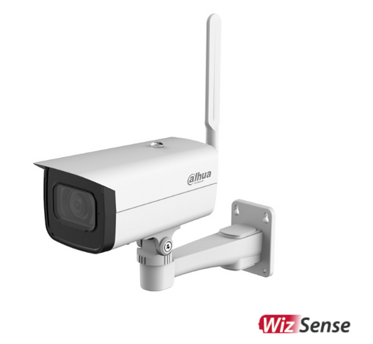 Dahua 4G Camera, DH-IPC-HFW3241DFP-AS, 2MP IR Fixed focal Bullet WizSense 4G Network Camera