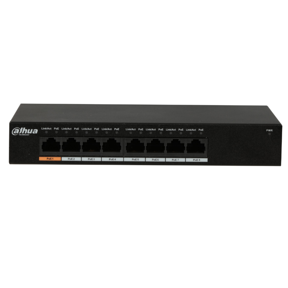 Dahua DH-PFS3008-8GT-96, 8 Port Gigabit PoE Switch