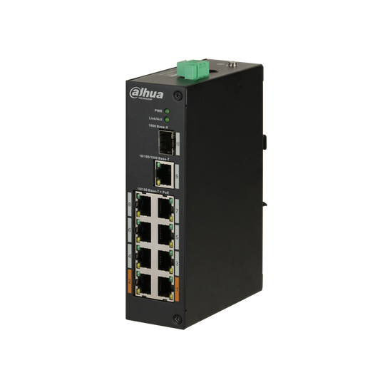 Dahua DH-PFS3110-8ET-96, 8 Port POE Switch