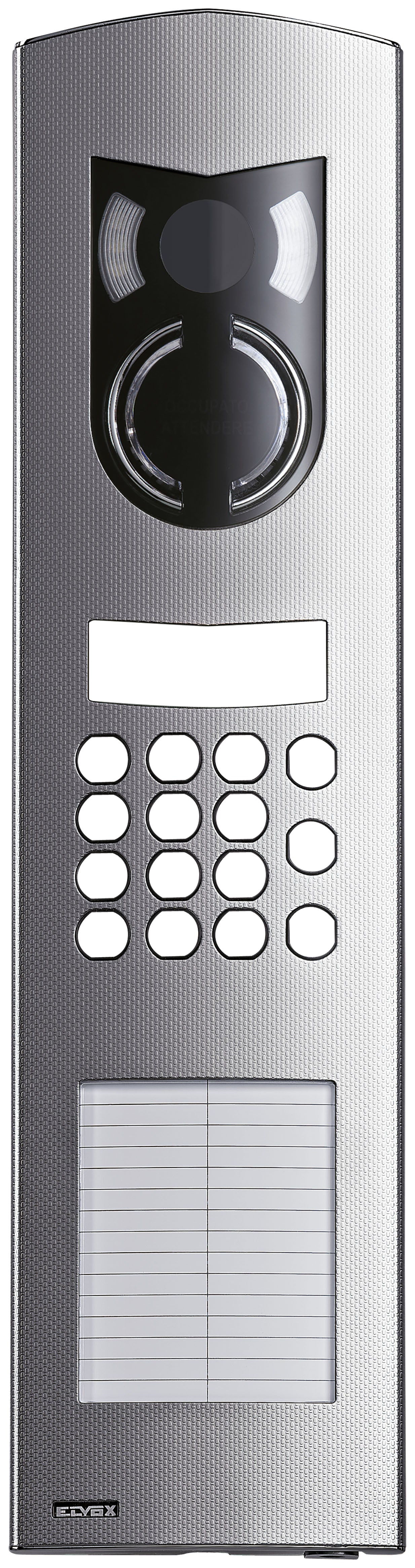 3-Module Audio-Video Cover Plate For use with Due Fili and Digibus Electronic Units